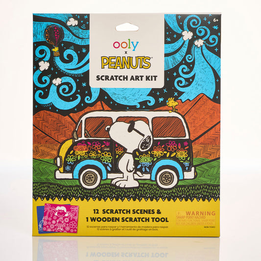 Kit Scratch Art Peanuts