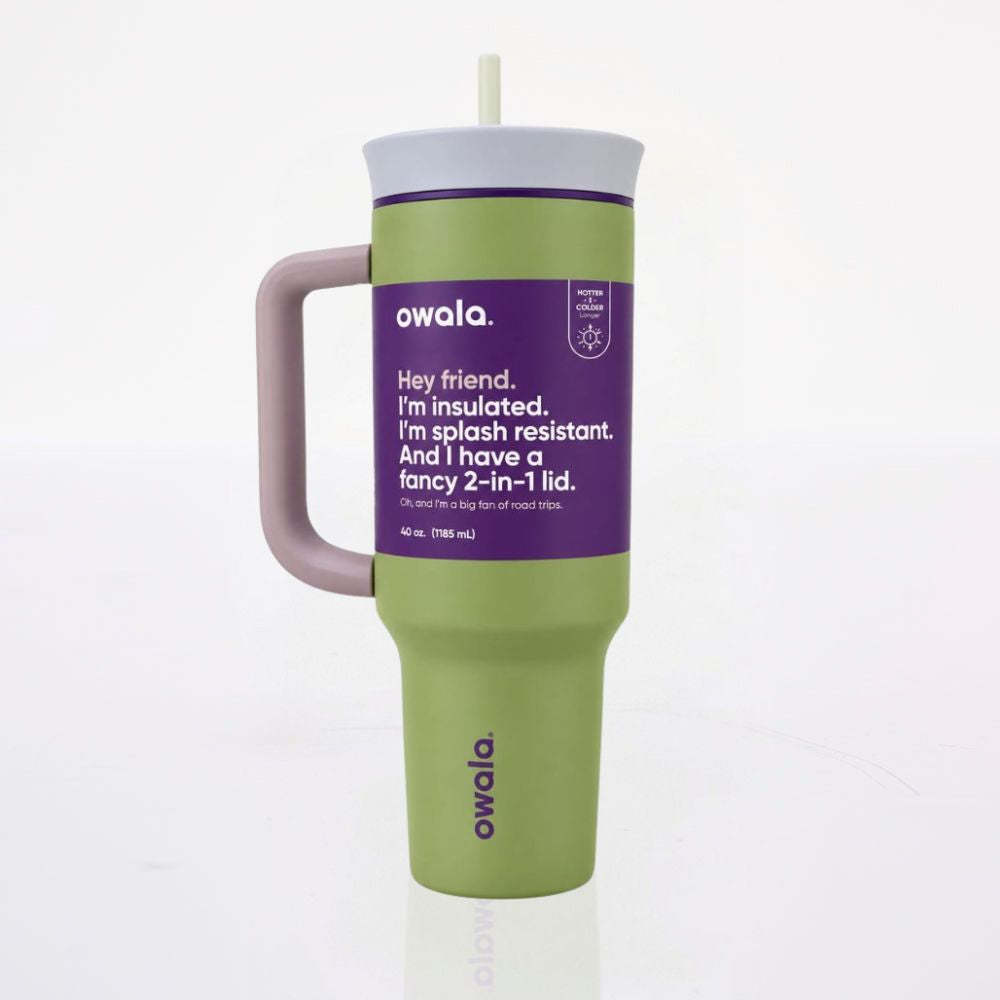 Termo Owala 40oz Hip Cactus