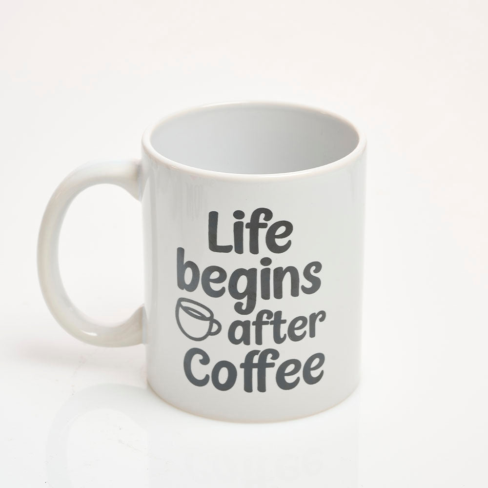 Taza Life Begins After Coffee