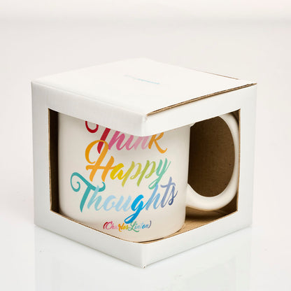 Taza Think Happy Thoughts