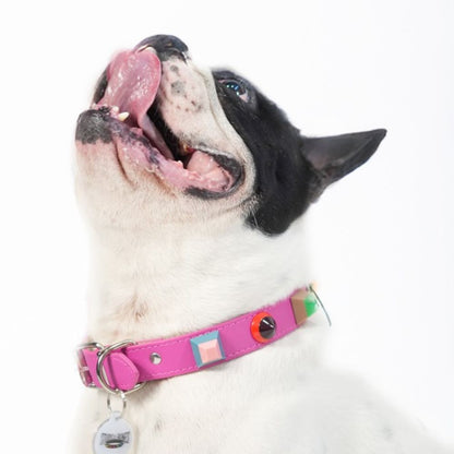 Collar S&B Fucsia Small