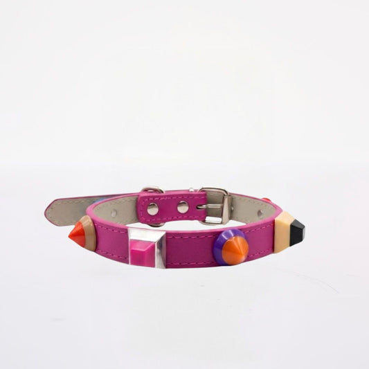 Collar S&B Fucsia Small