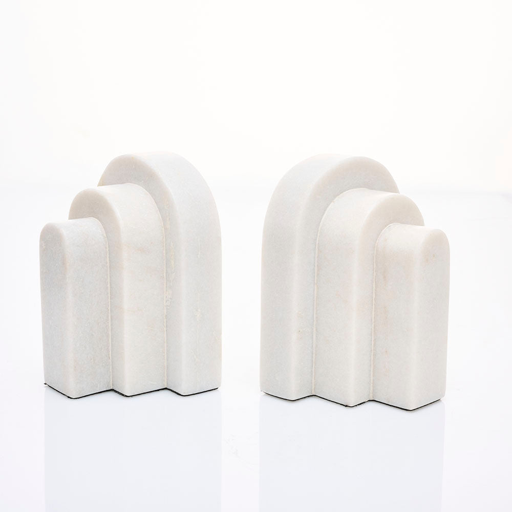 Bookends Arches Blanco