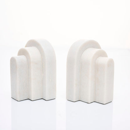 Bookends Arches Blanco