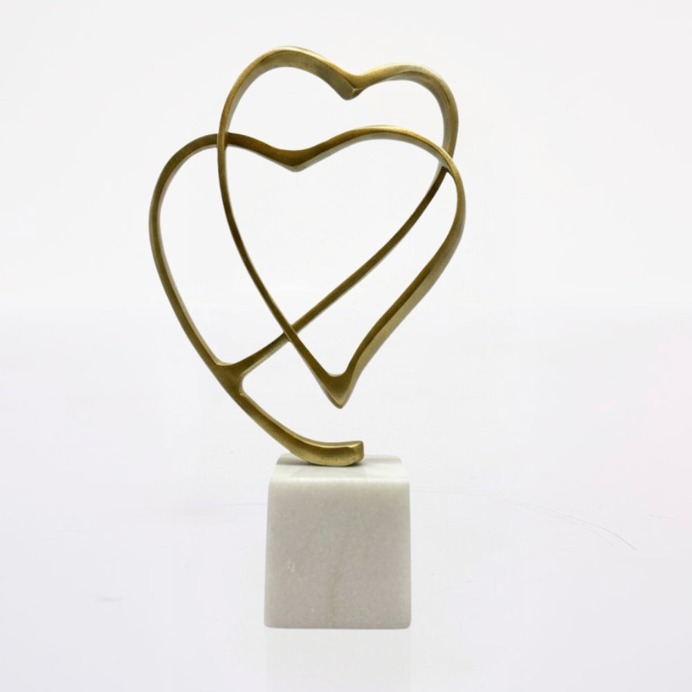 Escultura Double Heart