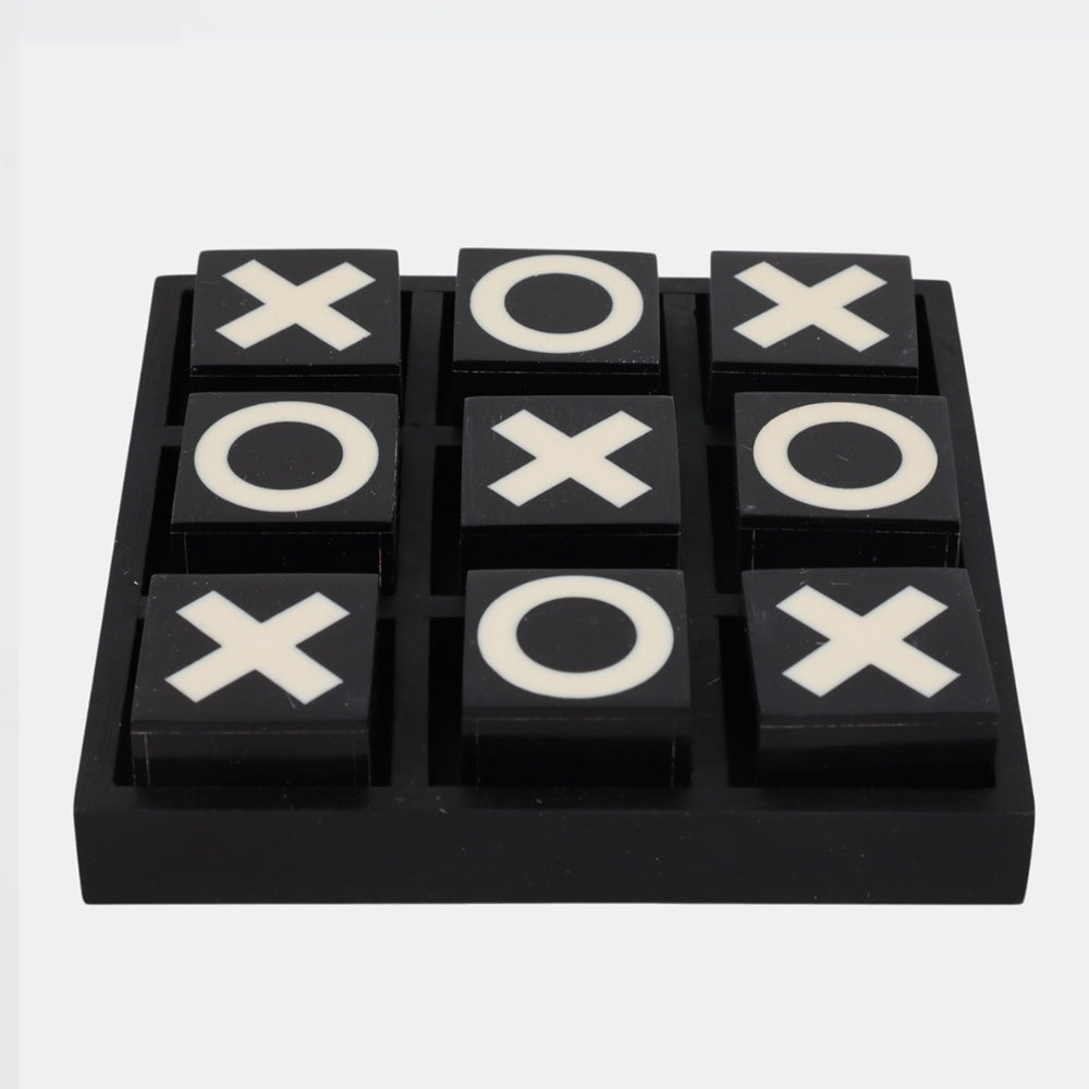 Tic Tac Toe Marmol Negro