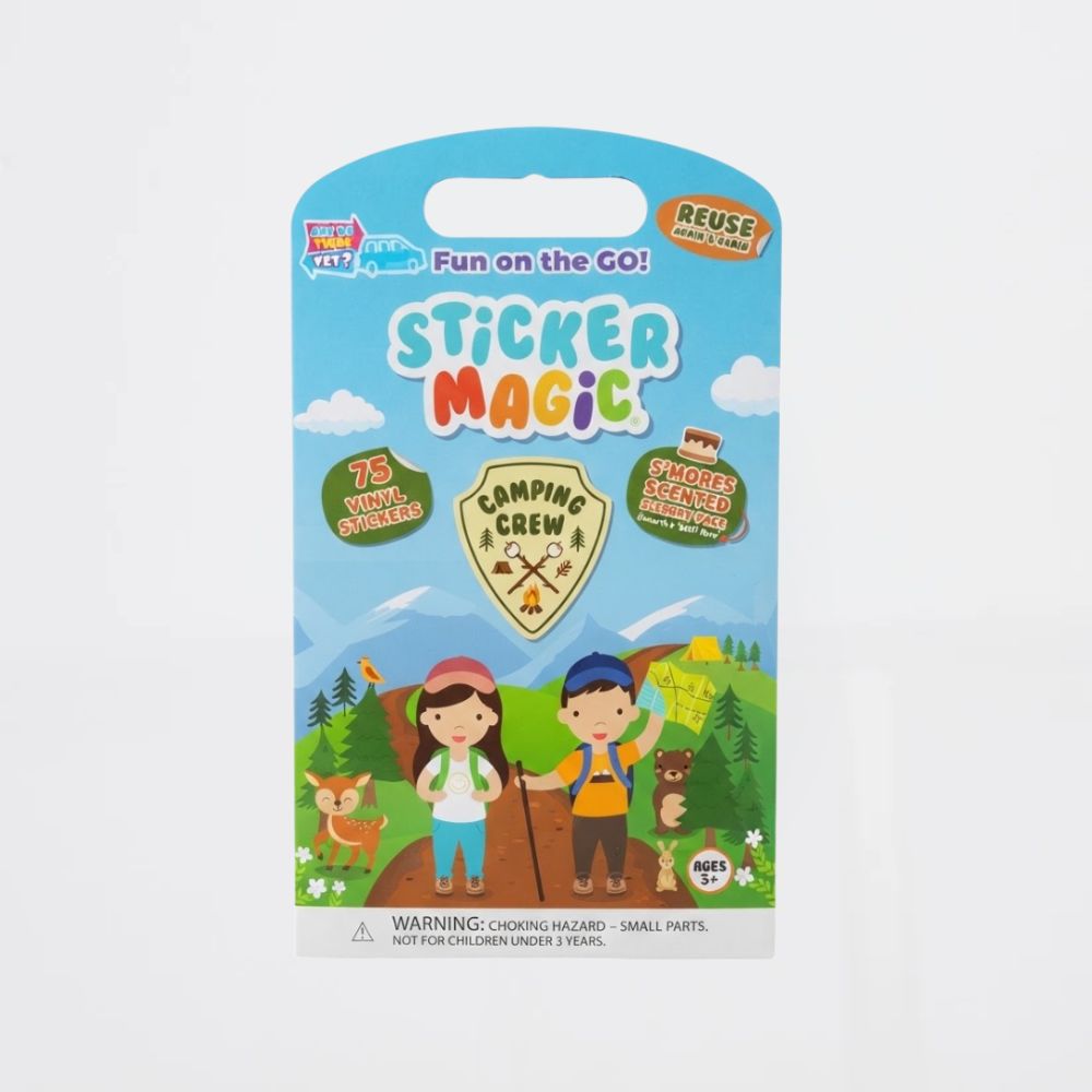 Sticker Magic Camping