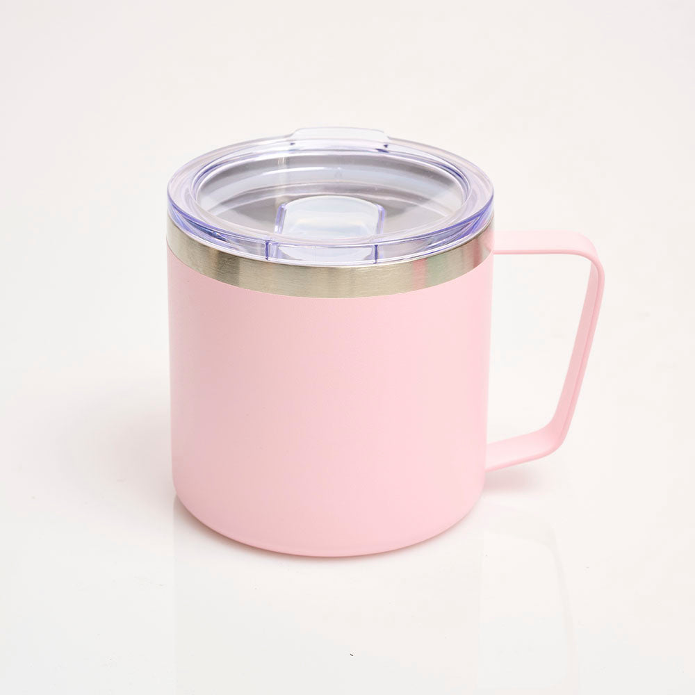 Taza Aislante Plus Rosa