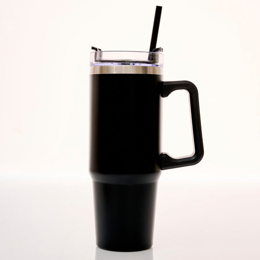 Termo Acero 30oz Negro