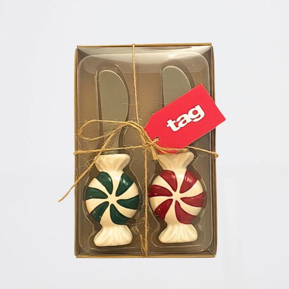 Set Pepermint Spreaders