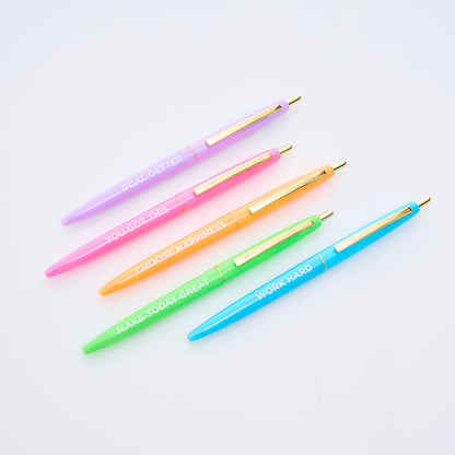 Set Plumas Motivational