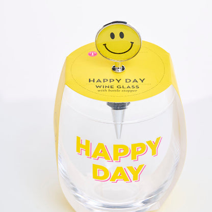 Vaso de Vino Happy