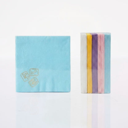 Servilleta Cocktail Mahjong1