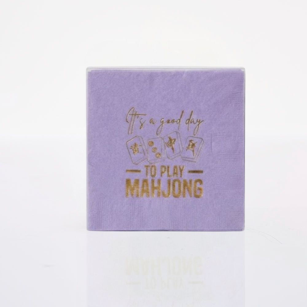 Servilleta Cocktail Mahjong3