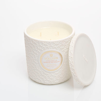 Vela Luxe Citronella Orange Blossom